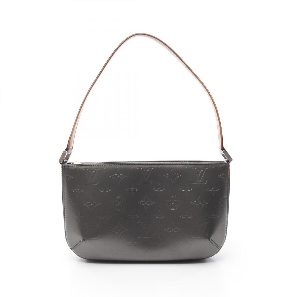 Louis Vuitton Fowler handbag Monogram Matte Black leather